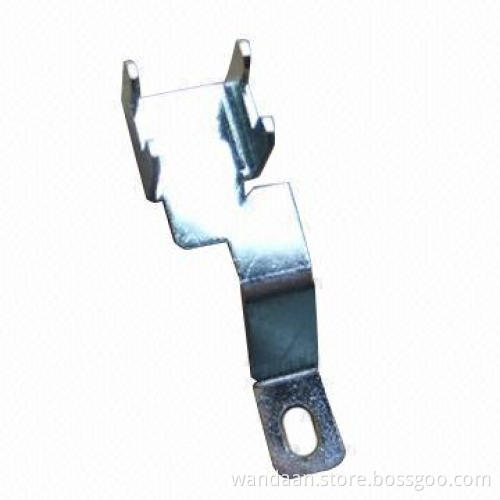 Stamped Metal Part, Bracket, Made by Stamping